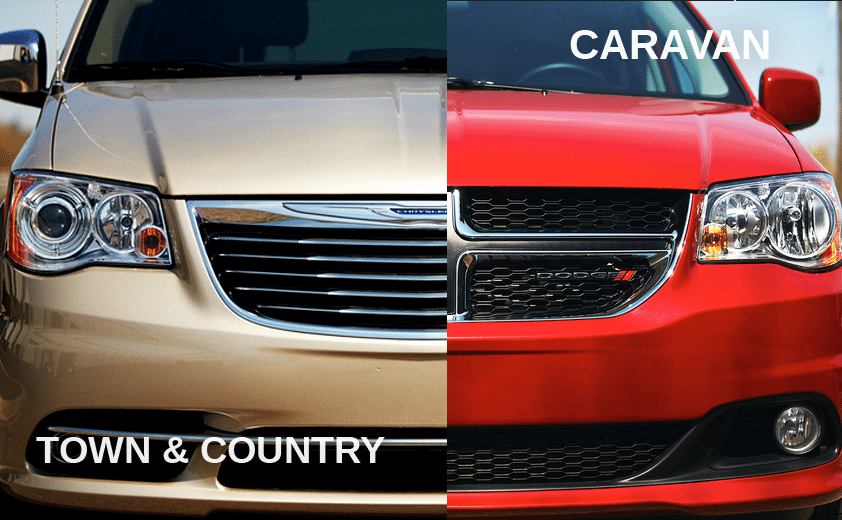 town and country vs caravan