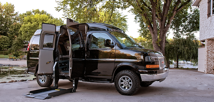 GMC Savana & Chevy Express Full Size Wheelchair Vans For Sale