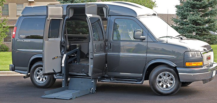 new wheelchair accessible vans for sale