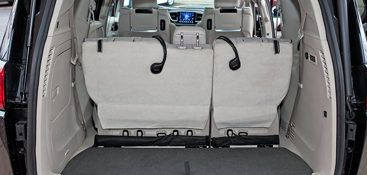 Rollx Vans Chrysler Pacifica Wheelchair van dual headphones