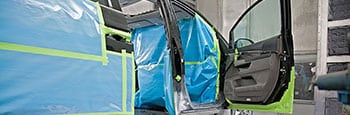 Rollx Vans wheelchair van sales and paint process