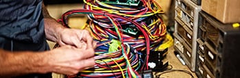 Rollx Vans wheelchair van sales and manufacturing wiring harness