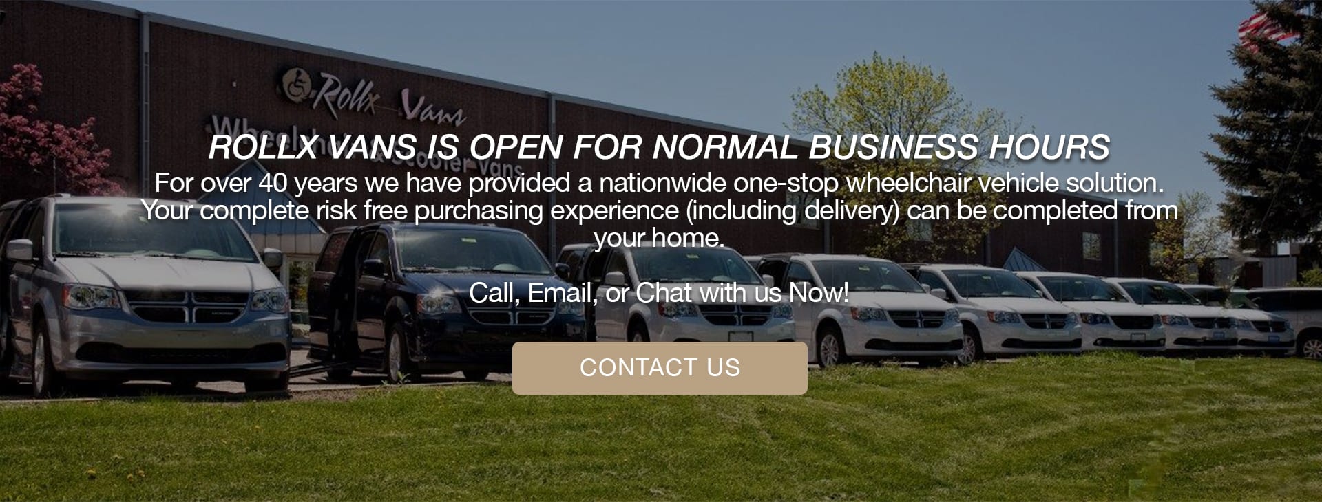 Wheelchair Accessible Vans, Handicap Vans, Mobility Vans by Rollx Vans