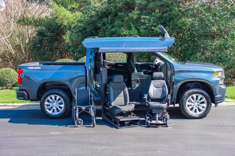 Silverado Wheelchair Truck Conversion For Sale Rollx Vans