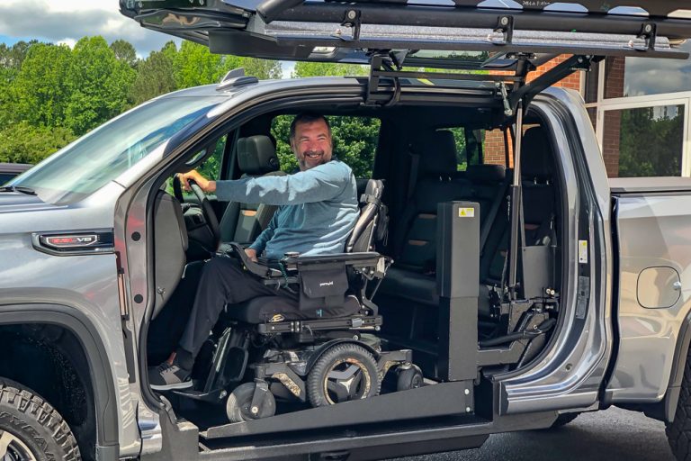 Silverado Wheelchair Truck Conversion For Sale Rollx Vans