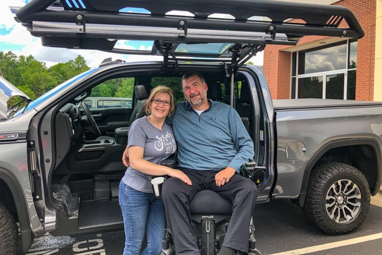 Silverado Wheelchair Truck Conversion For Sale Rollx Vans