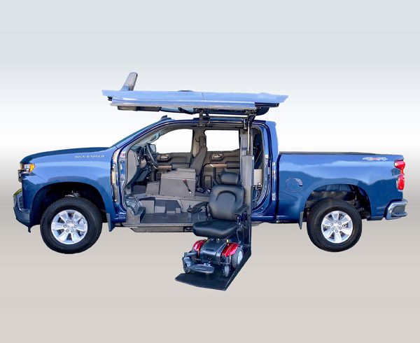 WHEELCHAIR PICKUP TRUCK