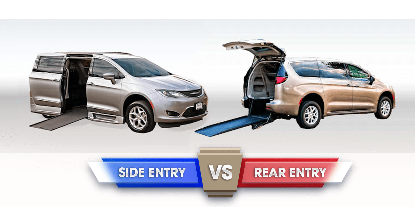 Side Entry Wheelchair Vans vs Rear entry Wheelchair Vans