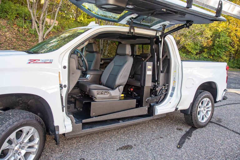 Silverado Wheelchair Truck Conversion For Sale Rollx Vans